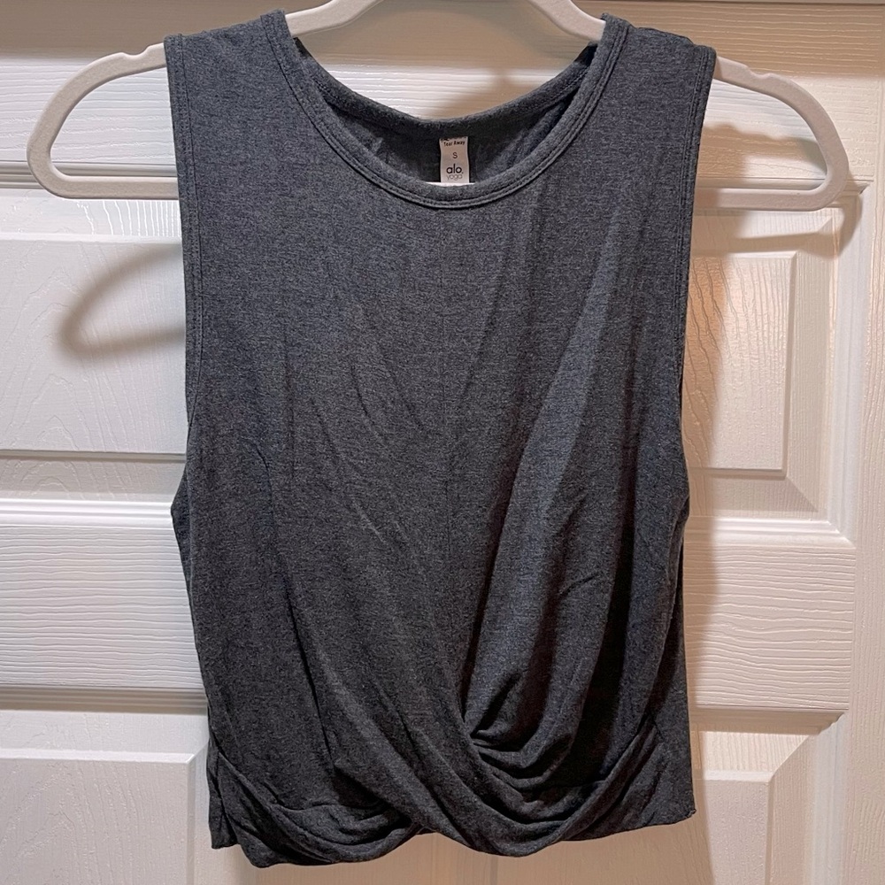 Alo Yoga twist crop top